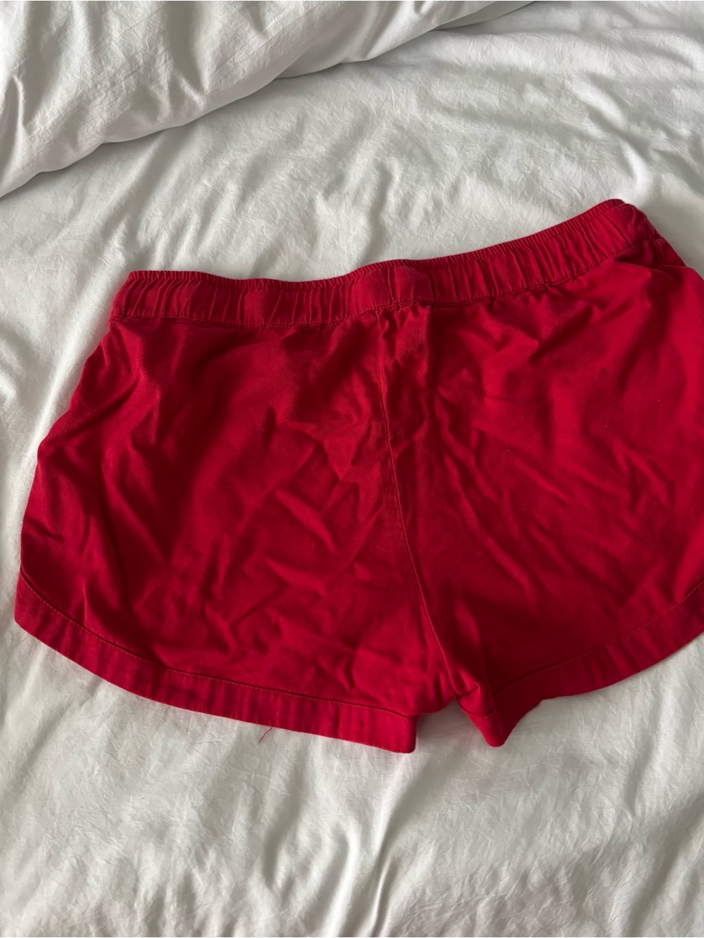 Roxy Bright Red Drawstring Shorts - Picture 3 of 3